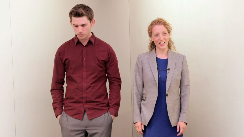 Scene from a video from Dr Annette Kramer's Pitch Your Business